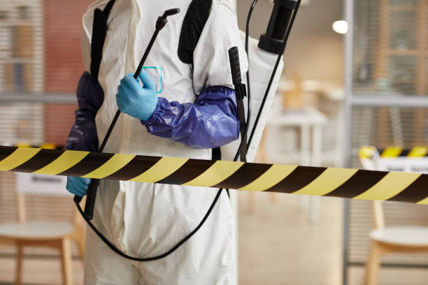 Professional Blood Cleanup technician working in Le Mars, IA